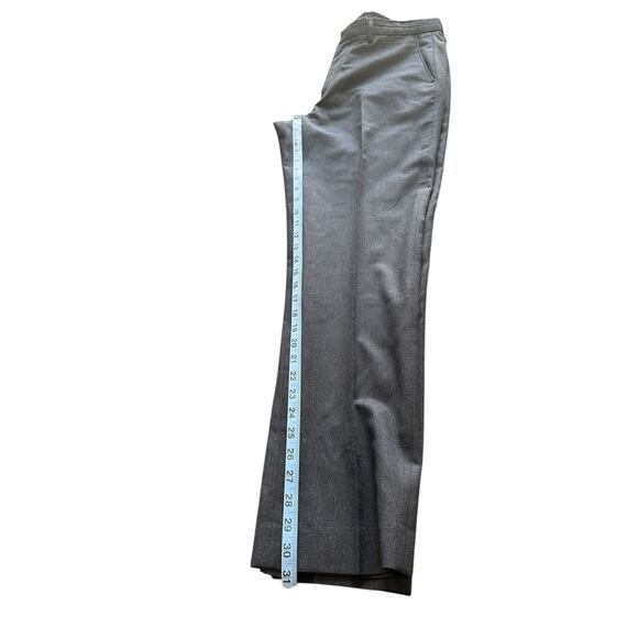 J.Crew Men's Charcoal‎ Gray Work Bedford Straight Leg Dress Pants Size 33 x 32 - Picture 9 of 10